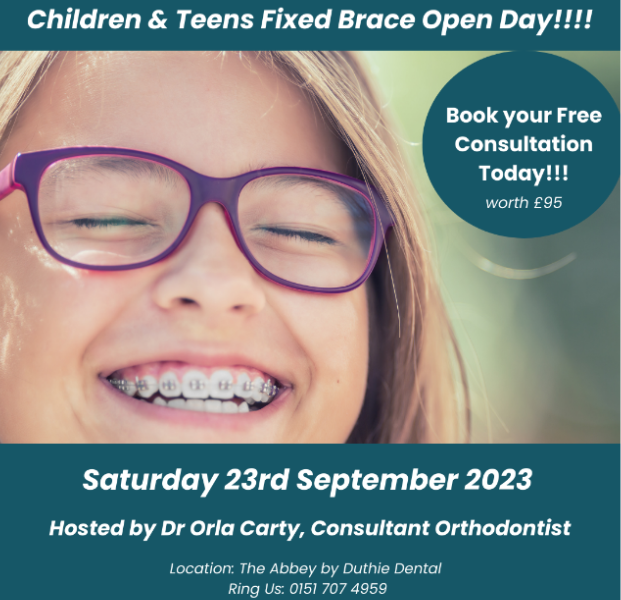 Children & Teen's Fixed Brace Open Day